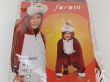 a packaged package of children ' s pajamas with a picture of a girl in a unicorn costume