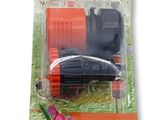 an image of a pair of garden hoses in a package