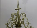 lustre en forme de lustre à cinq branches