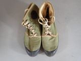 a pair of shoes that are sitting on a table