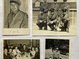 several old black and white photos of men in military uniforms