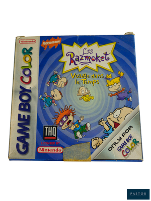 une boîte de jeu sur laquelle figure un jeu avec des personnages de dessins animés