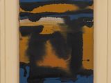 an image of a painting of a yellow and blue sky