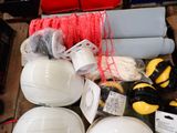 many different types of construction equipment on the table