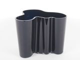 an image of a black vase on a white background