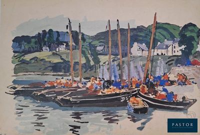 de nombreux bateaux qui restent dans l'eau