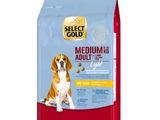 un gros plan sur un sac de croquettes pour chien sur fond blanc