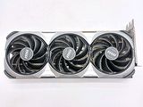 the graphics card is designed to look like a three - fan video card