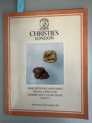Christie's : « Fine Sculpture » à Londres et brochure de la collection américaine, partie I