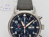 an image of a wrist watch with a blue dial