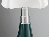 a lamp that is sitting on a table