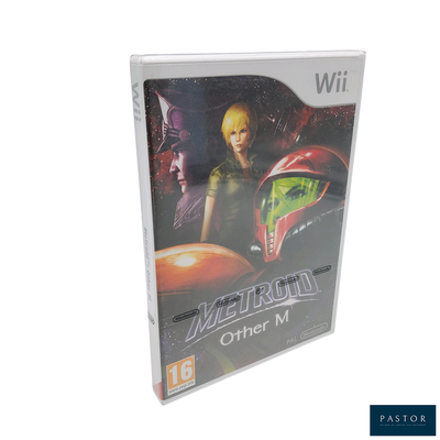 Boîtier de jeu Nintendo Wii avec l'image d'une femme et d'un homme