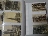 a book with pictures of people and buildings on it