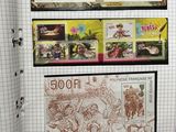 a picture of a book with stamps on it