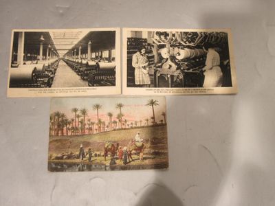Carte Postale LE Caire Bords DU Nil (Colorisee) + Deux…