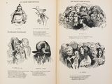 a book with illustrations of people and animals in it