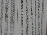 a piece of paper that has a bunch of writing on it