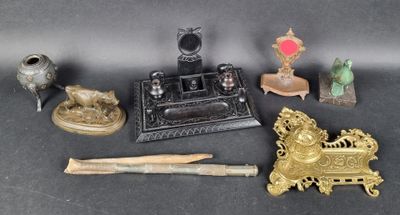 a lot of different items that are on the table