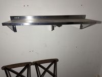 Ensemble comprenant : 4 rayonnages métalliques démontables à… (photo 6)