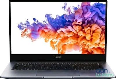 gros plan d'un ordinateur portable sur une surface blanche
