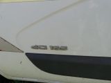 a close up of a car door with the number 35 on it