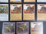 a lot of cards that are on the table