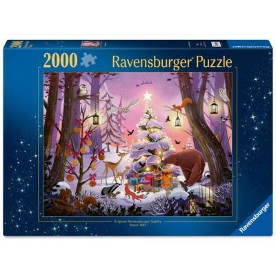 1185 / Puzzle 2000 pièces Noël Christmas in the Woods …