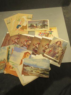 Lot DE Cartes Postales Fantaisie Dont Dyl, Patriotique…