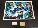 Reproduction signée de Vegeta (Dragon Ball) par Le Mans