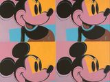 Œuvre pop art représentant Mickey Mouse, réalisée par Andy Vandervelig