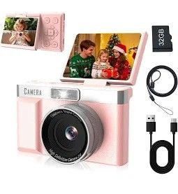 EL219 Appareil Photo Numérique 4K Digital: 64MP Appareil Pho…