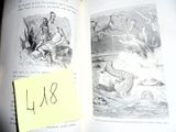 deux pages d'un livre sur lesquelles figurent les portraits d'un homme et d'une femme