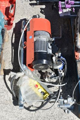 many different types of machines that are sitting on the ground