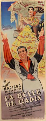 french movie poster for the film la gardie de chadix