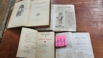 4 livres Napoléon par l'Abblé Duval 1898, Mosaïque du Midi, …