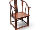 an image of a wooden chair with a wooden seat on a white background