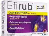 une boîte d'Efrub Coups sur fond blanc