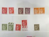 une photo d'une photo d'une collection de timbres