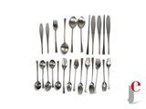 a lot of spoons and spoon spoons on the table