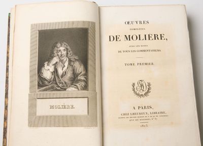 MOLIERE. OEuvres complètes de Molière, avec les notes de tou…