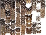 a lot of butterflies that are hanging on the wall