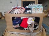 a cardboard box with a lot of items in it
