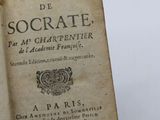 an old book with a black and white title on it