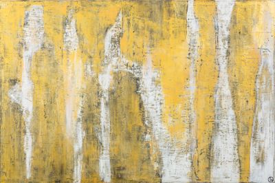 Olivier Ameye (1973) "Composition abstraite", acrylique sur …