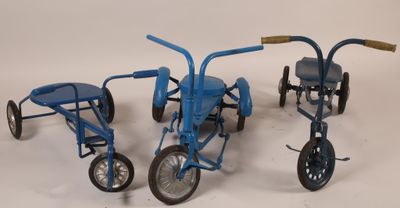 Ensemble de trois cyclorameurs dont un marqué " CYCLE ETOILE…