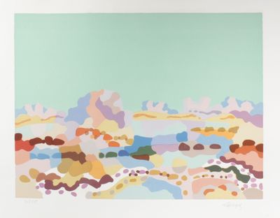 LAPICQUE Charles (1898-1988) "Lagune bretonne" (1959) - Photo 1