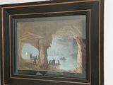 a picture of a painting hanging on the wall