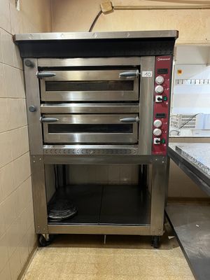 an image of a commercial oven in a commercial kitchen