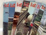 a lot of magazines that are on the table