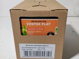 a box with a label on it that says infusion bio venttre plat